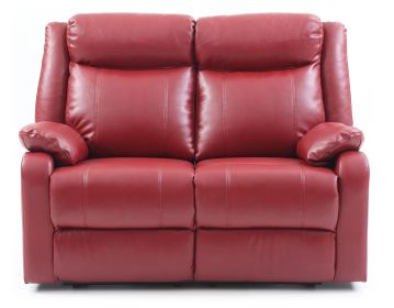 Glory Furniture Ward G765A-RL Double Reclining Love Seat , RED