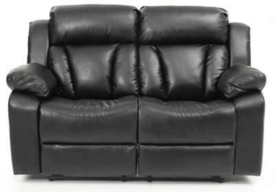 Glory Furniture Daria G683-RL Reclining Love seat , BLACK