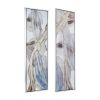 Set of 2 Elongated Modern Abstract Oil Paintings, Wall Art for Living Room Dining Room Bedroom Office Entryway, 20" x 71"