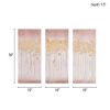 Gold Foil Abstract 3-piece Canvas Wall Art Set