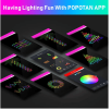 100-light 33 ft. Outdoor USB or Battery Operated Integrated LED Fairy String Light - App Control 44-Modes RGB Color