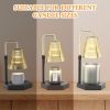 RAINBEAN Candle Warmer Lamp with Timer and Dimmer, Height Adjustable Electric Candle Lamp Warmer for Jar Scented Candles Dimmable Candle Melter