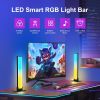 Smart Light Bar, LED TV Backlight Lamp with DIY Music Sync Modes Smart APP Control with Multiple Scene Modes Color Light Bar for Gaming, Movies, PC