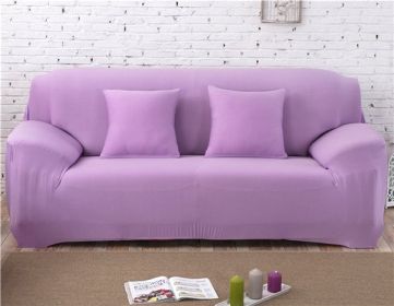 Solid Corner Sofa Covers Couch Slipcovers Elastica Material Sofa Skin Protector Cover Sofa Armchair (Option: 4-One seat)