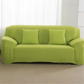 Solid Corner Sofa Covers Couch Slipcovers Elastica Material Sofa Skin Protector Cover Sofa Armchair (Option: 16-One seat)