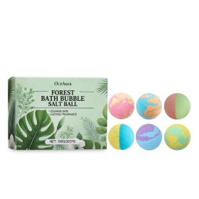 OceAura Fragrant Shower Ball, Plant-Scented Shower Ball Cleans And Moisturizes The Body With A Colorful And Fragrant Shower Ball (Option: 3pcs)