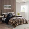 Plush to Sherpa Down Alternative Comforter Set