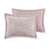 Crushed Velvet Sherpa Reversible Comforter Set