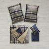 Plaid Comforter Set with Bed Sheets