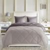 3M Scotchgard Diamond Quilting Reversible Down Alternative Comforter Set