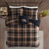 Plush to Sherpa Down Alternative Comforter Set